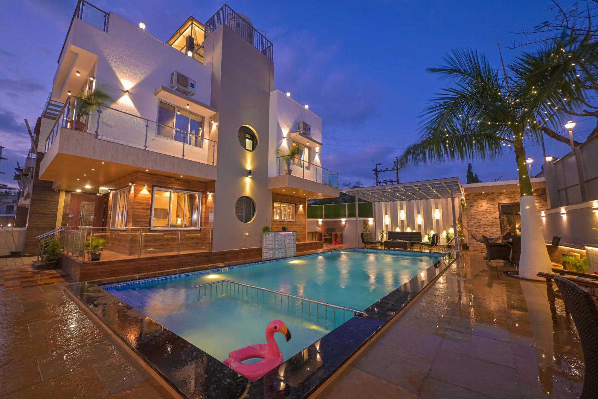 Azure Retreat Villa By Tropicana Stays Lonavala Dış mekan fotoğraf