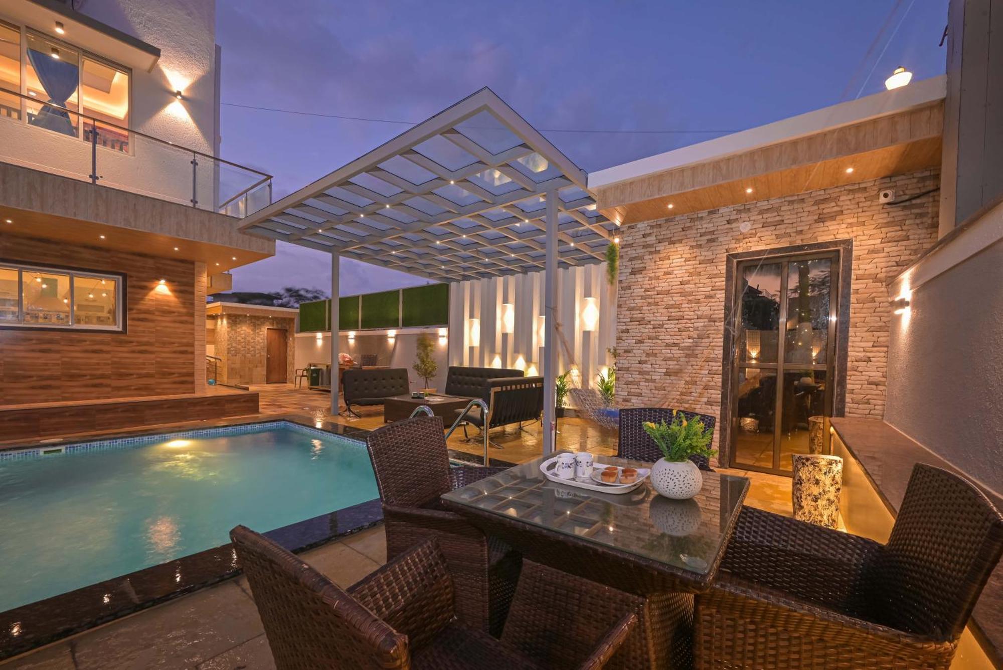 Azure Retreat Villa By Tropicana Stays Lonavala Dış mekan fotoğraf