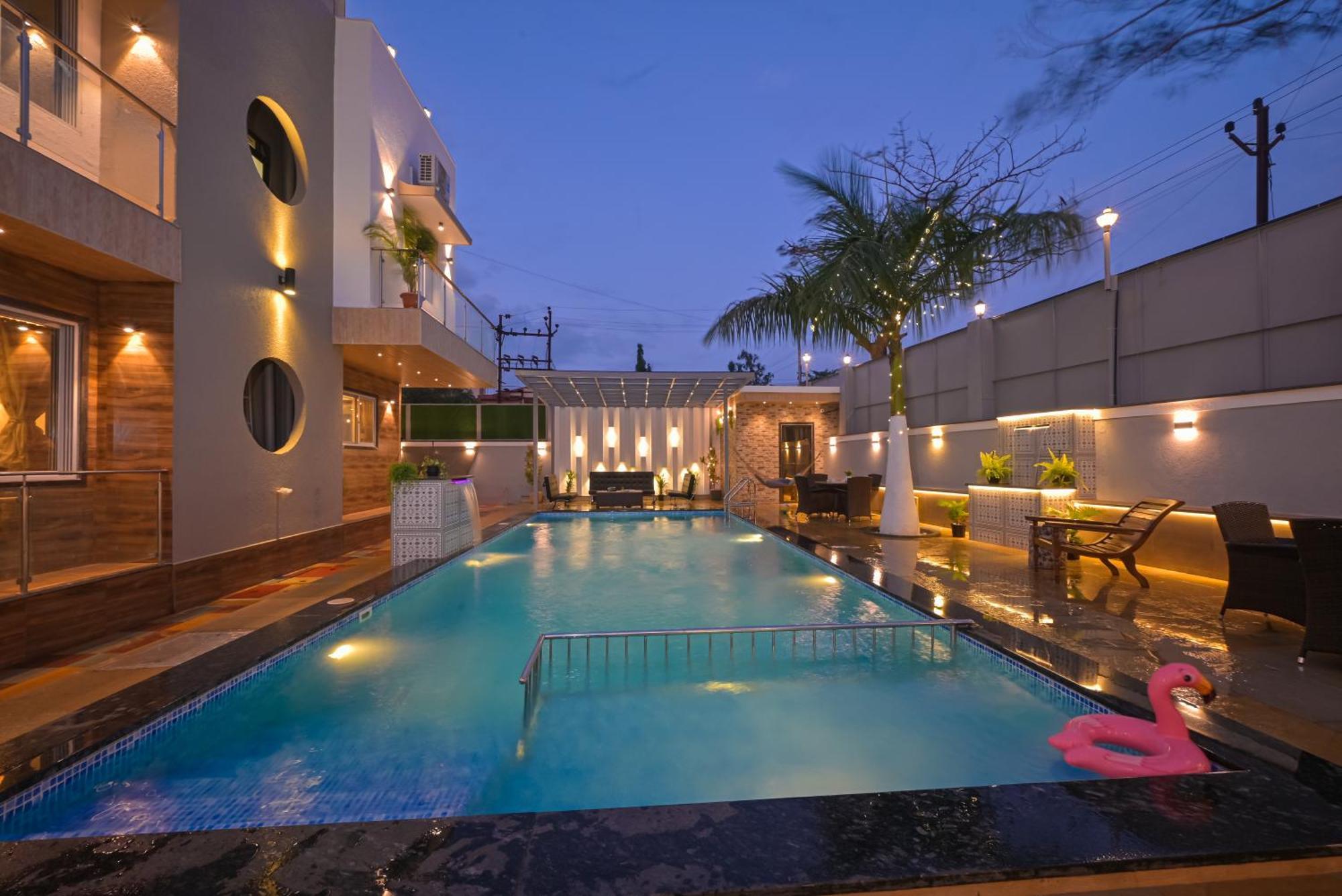 Azure Retreat Villa By Tropicana Stays Lonavala Dış mekan fotoğraf